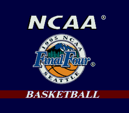 NCAA Final Four Basketball screenshot 3 for Sega Genesis